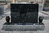 Blue Pearl Granite American Upright Die and Base Monument